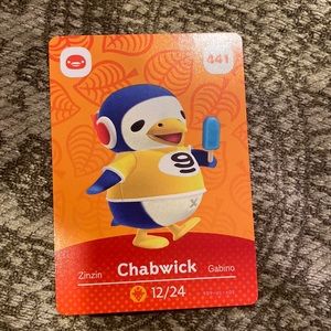 GENUINE ACNH amiibo for Chabwick